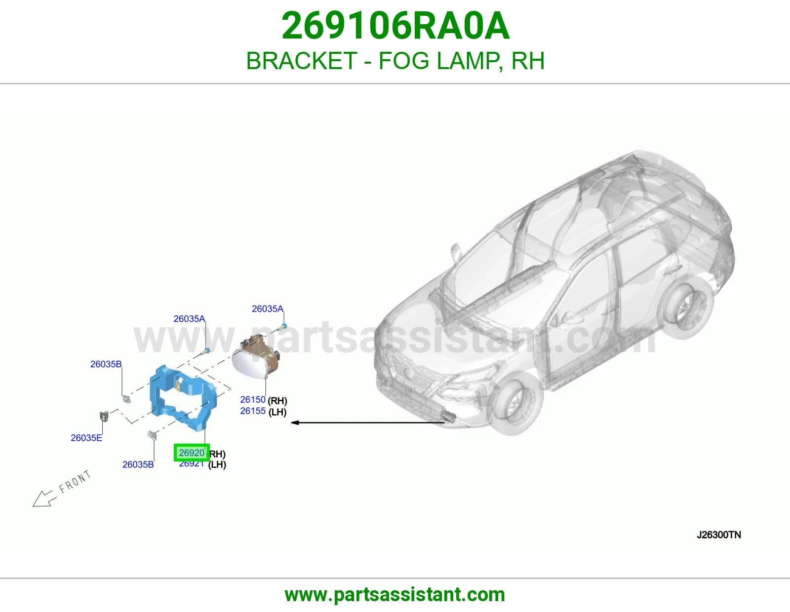 قاعده كشاف صدام يمين 269106RA0A