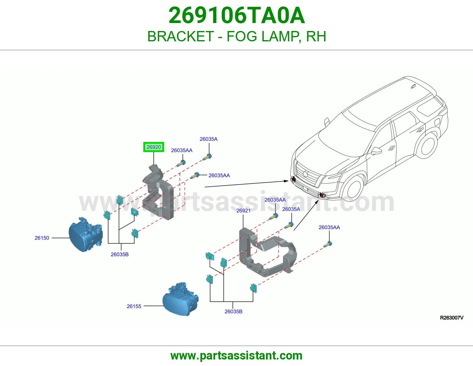 قاعده كشاف صدام يمين 269106TA0A
