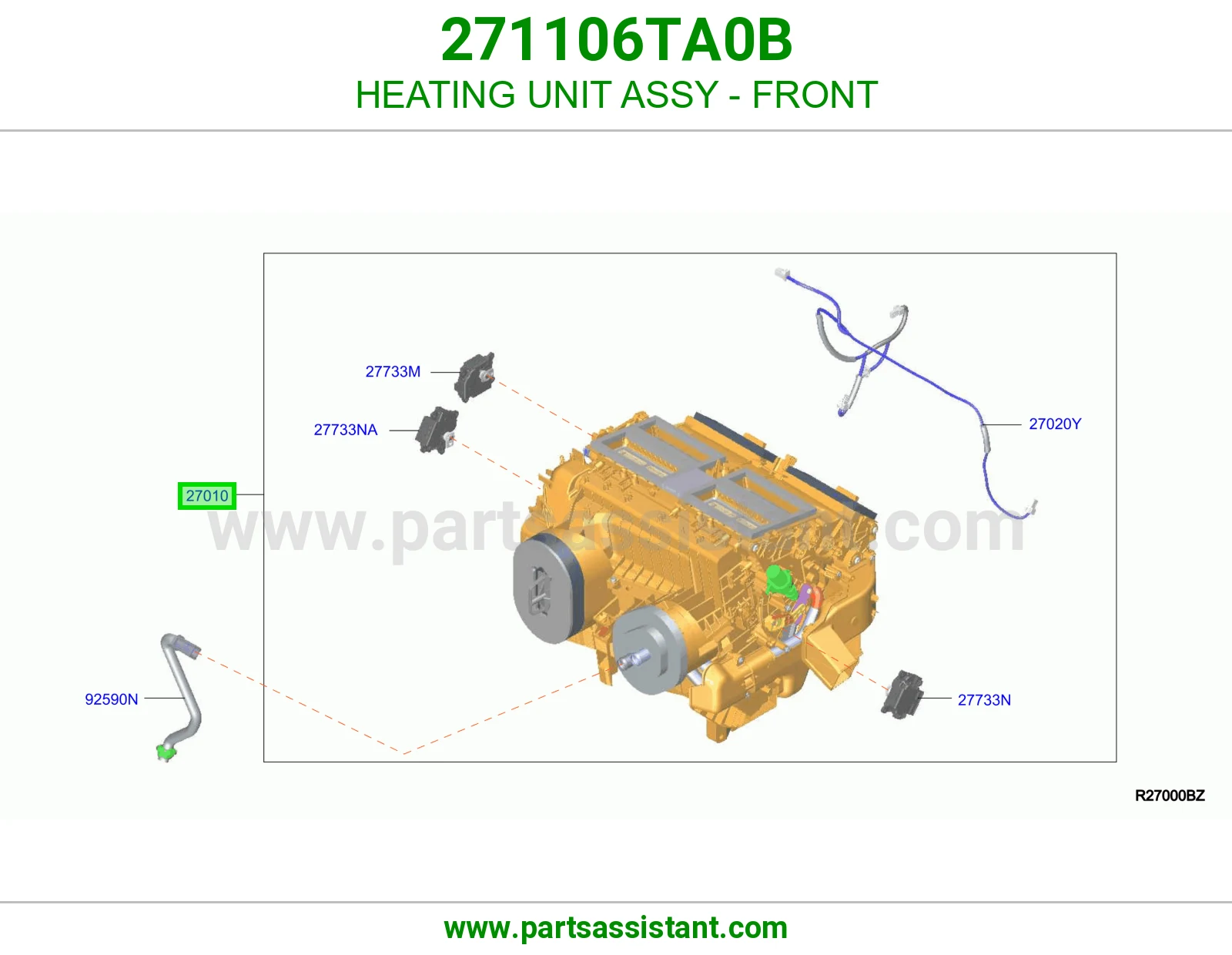 ثلاجه مكيف 271106TA0B
