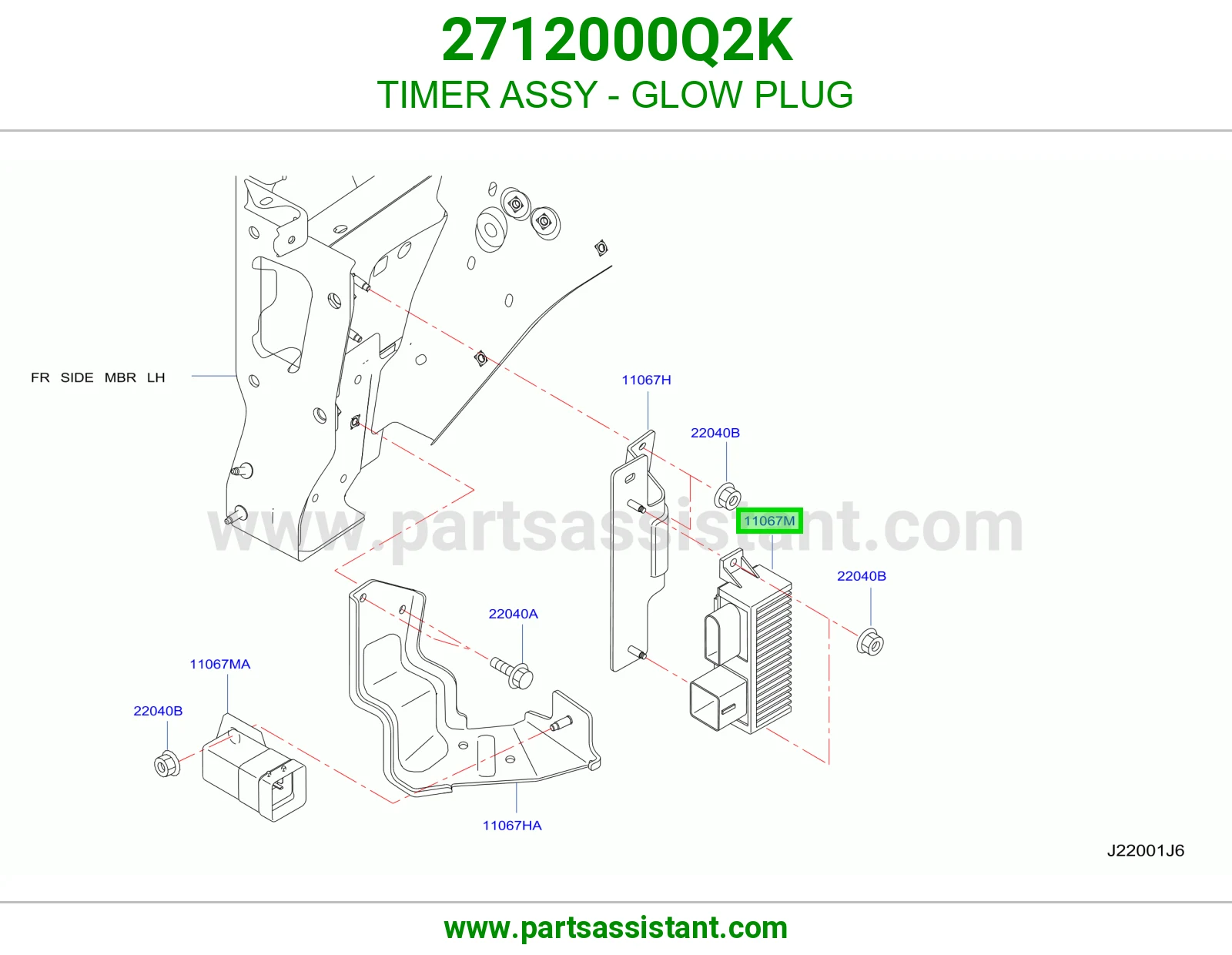 ترمستات ديزل 2712000Q2K