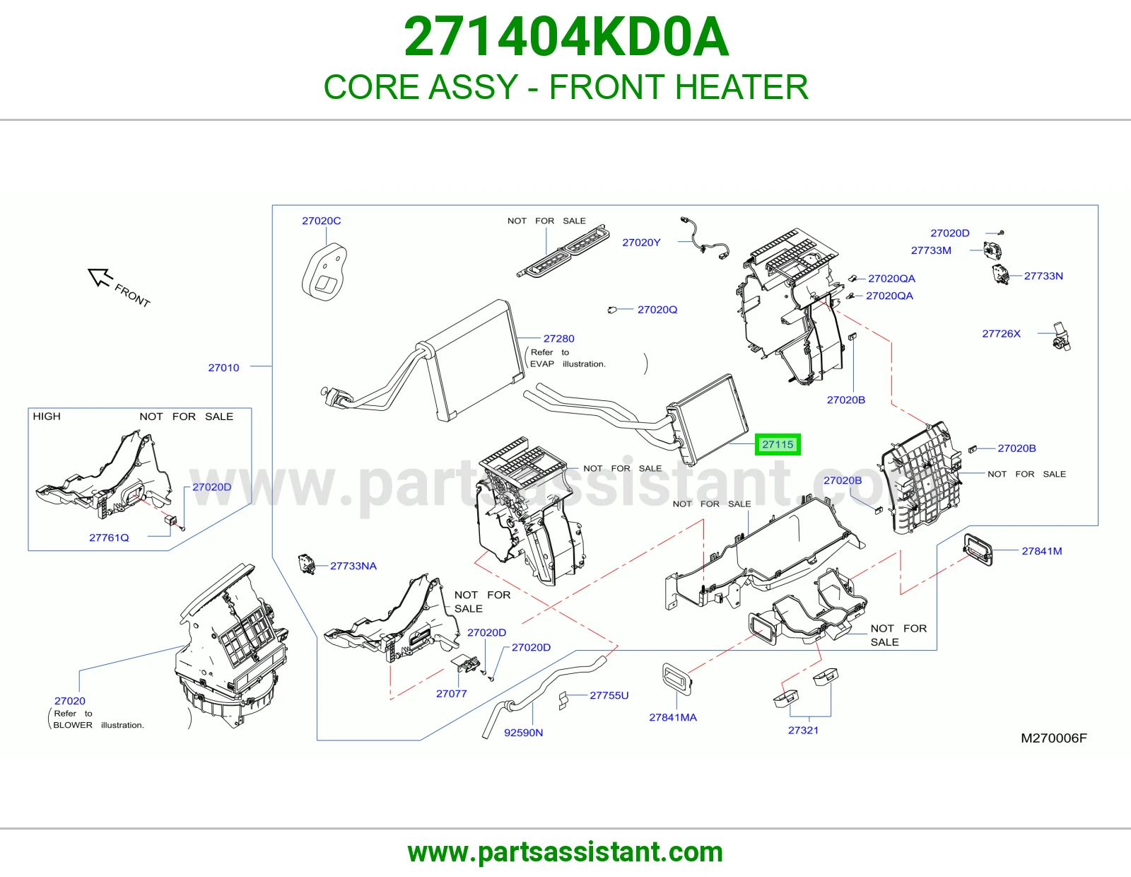 ثلاجه مكيف حار 271404KD0A
