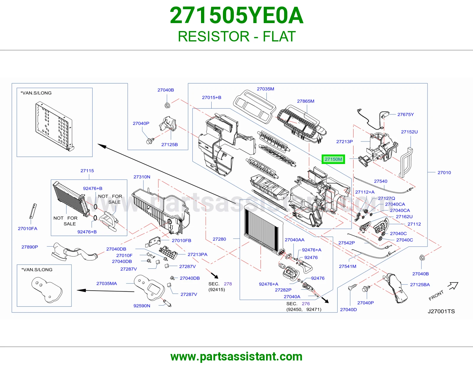 مقاومة مسطح 271505YE0A