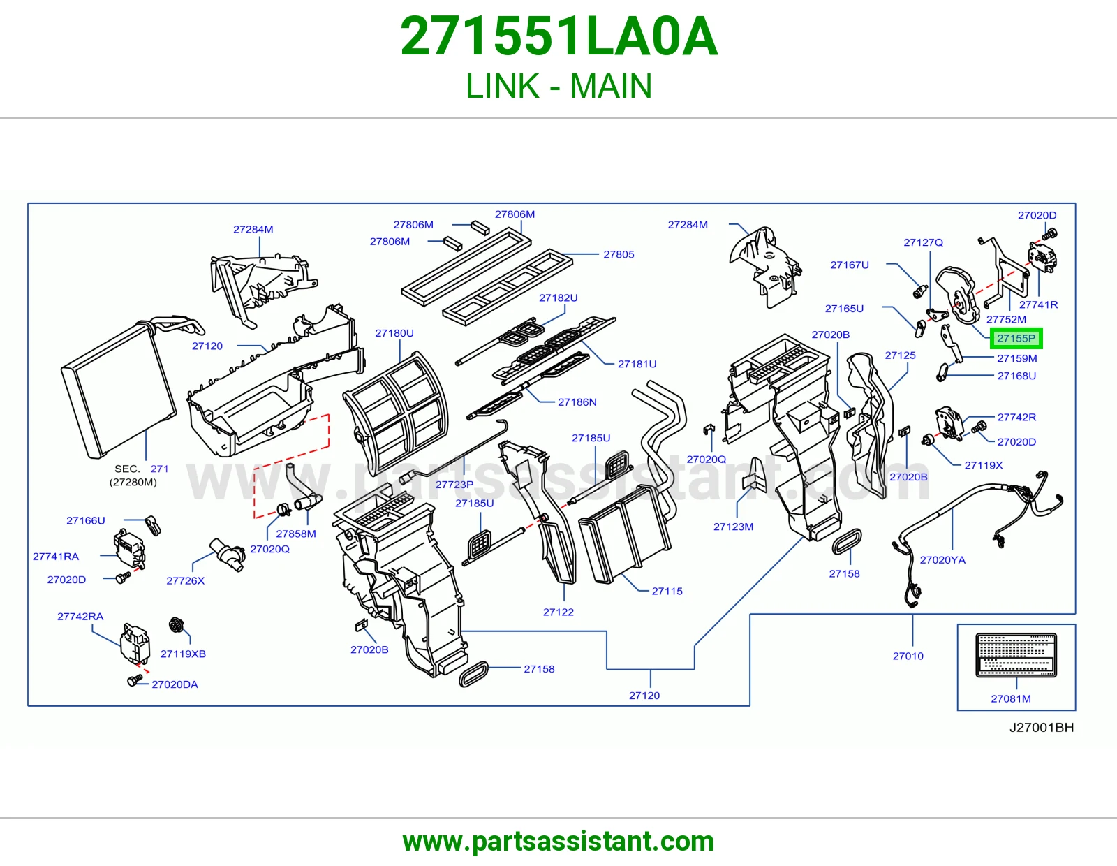 وصلة رئيسي 271551LA0A