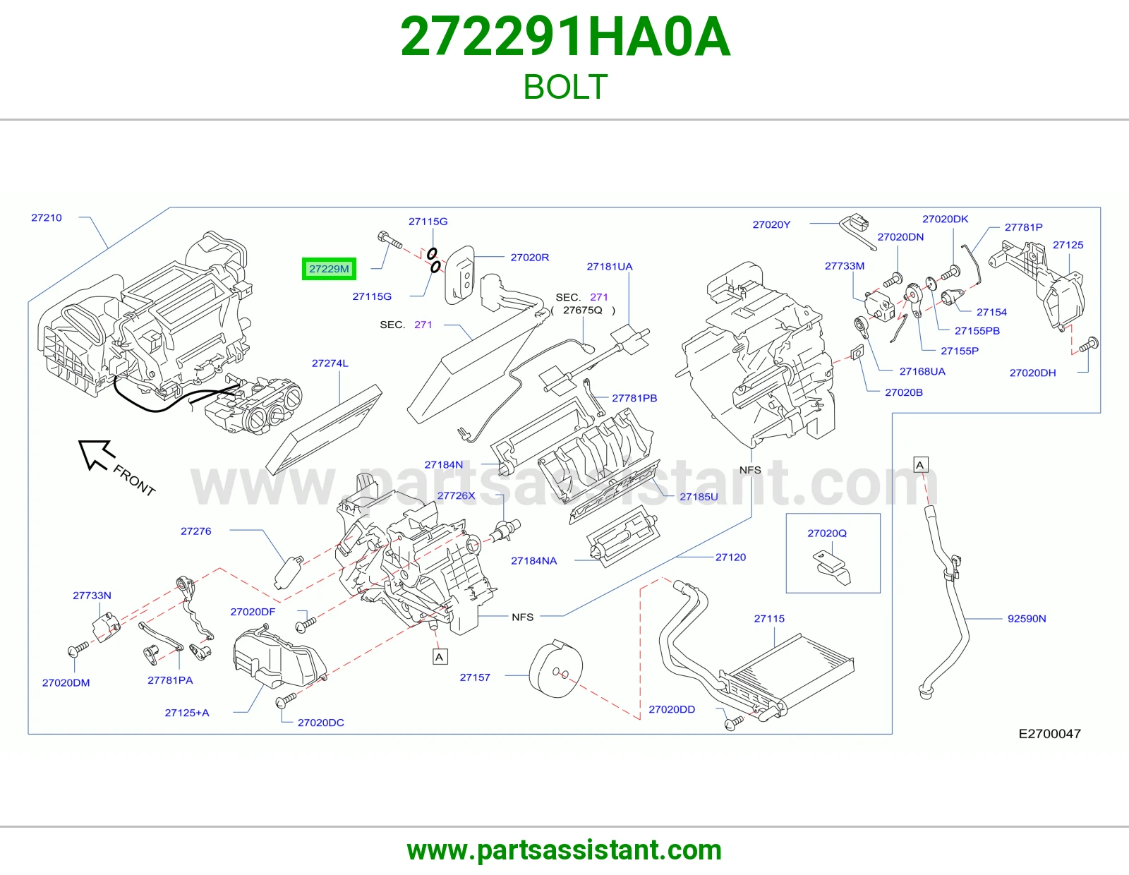 مسمار 272291HA0A
