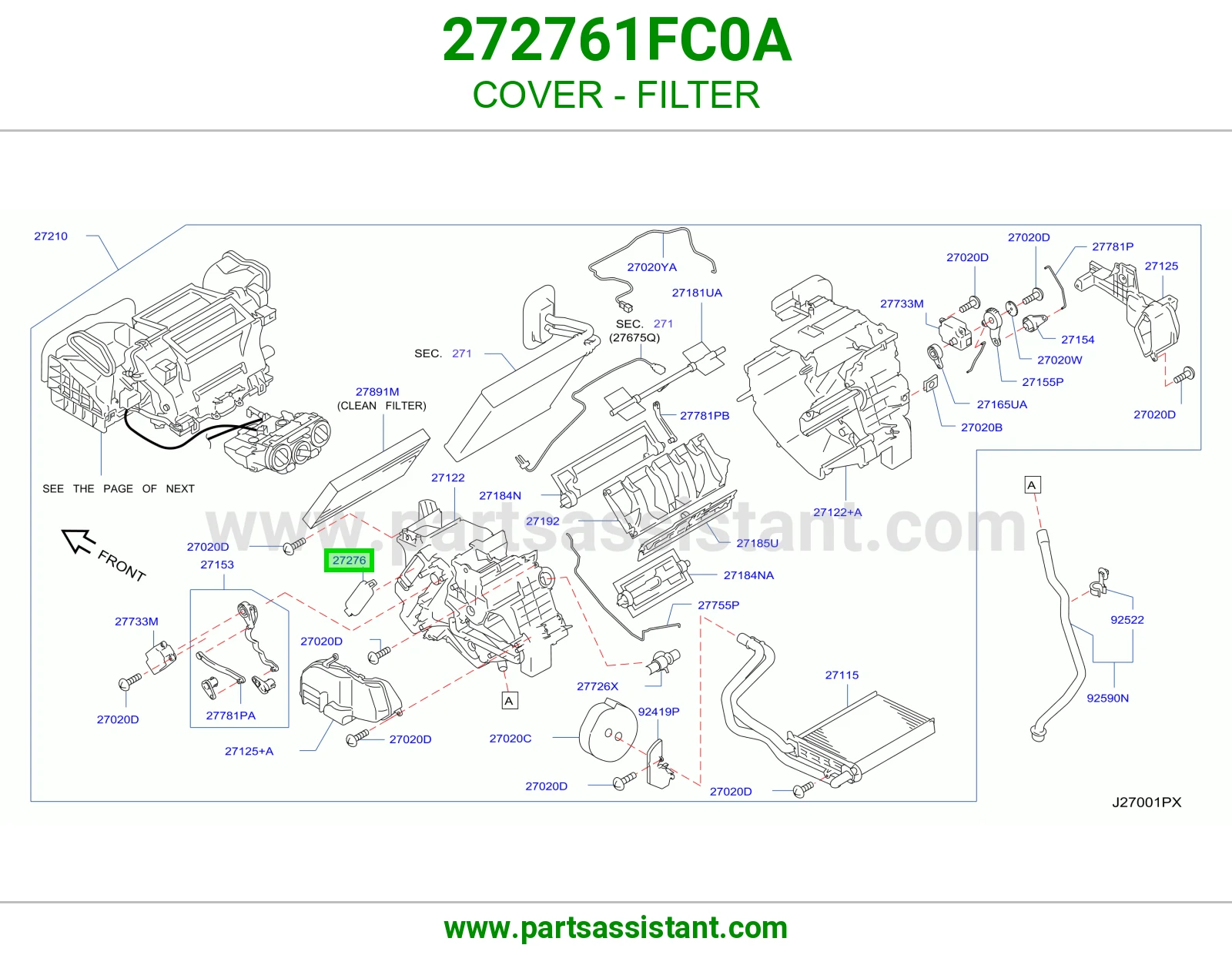 عمود باب مروحة سحب هواء 272761FC0A