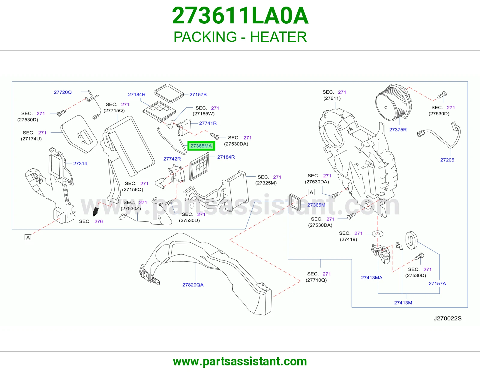 جلدة دفاية 273611LA0A