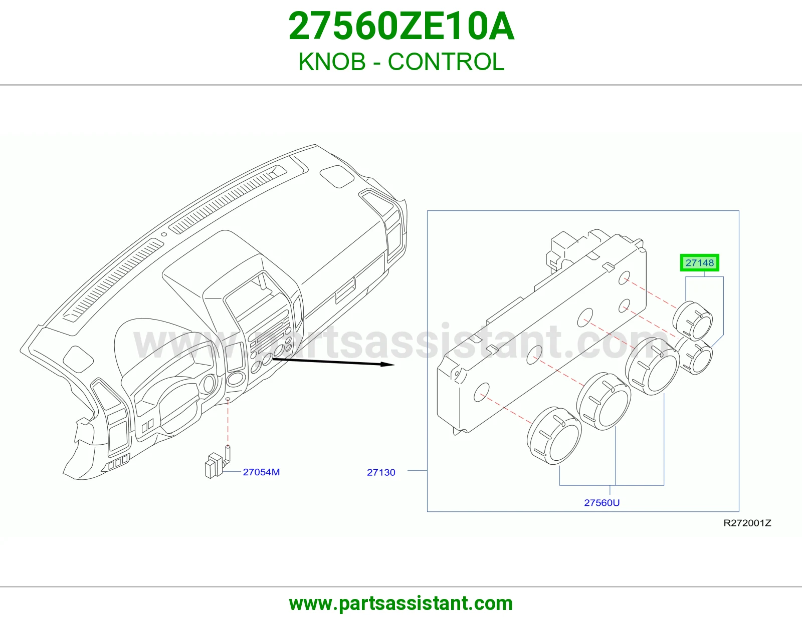 مسكة تحكم 27560ZE10A
