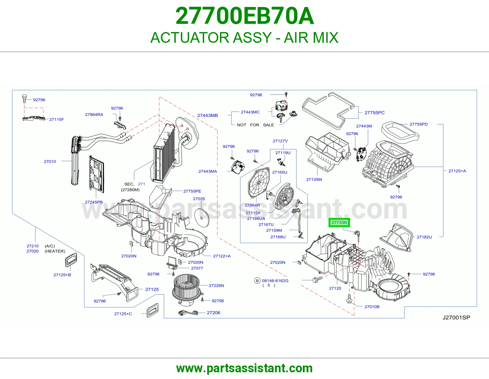 تمتيك موزع مكيف كامل 27700EB70A