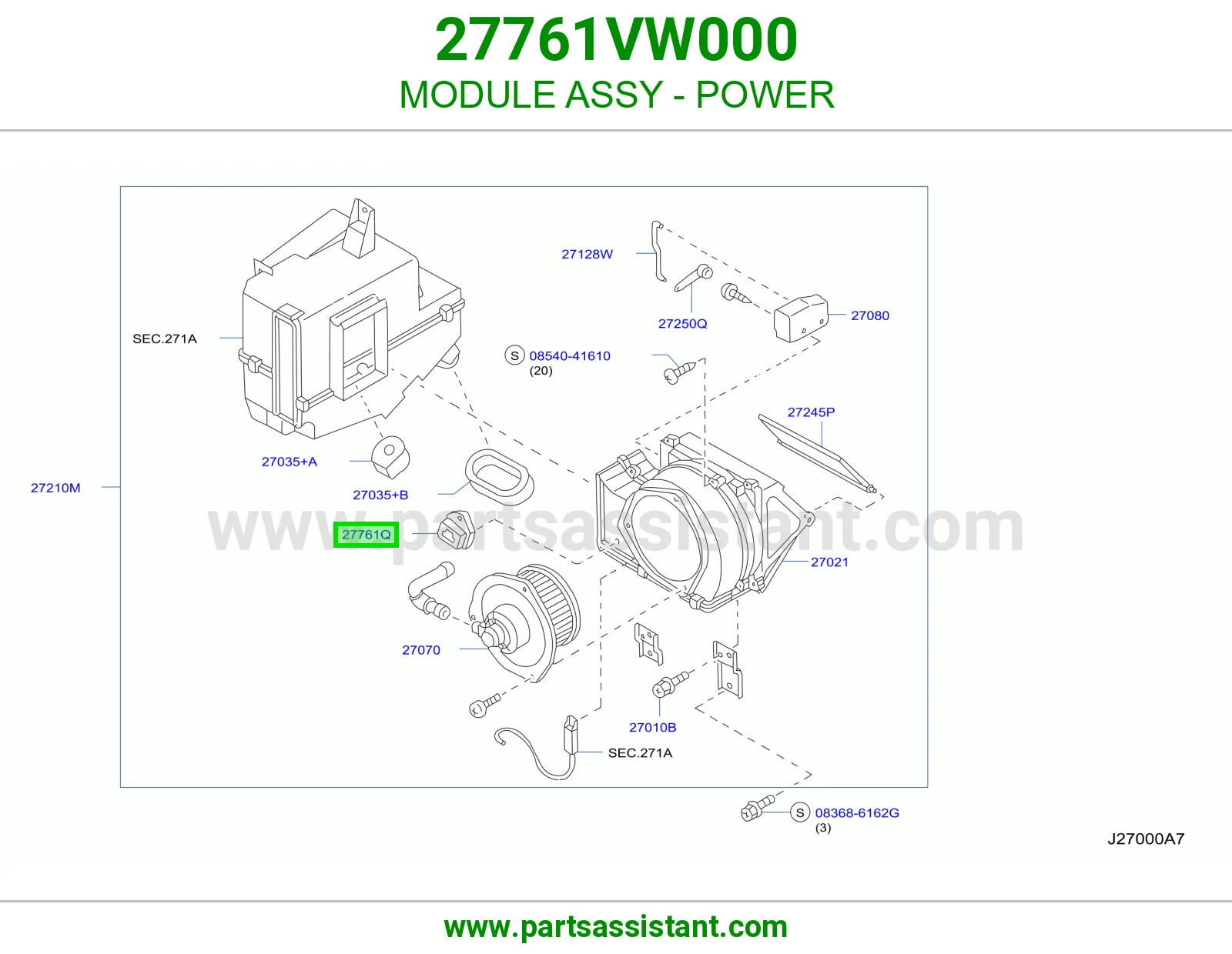 استنص مكيف 27761VW000
