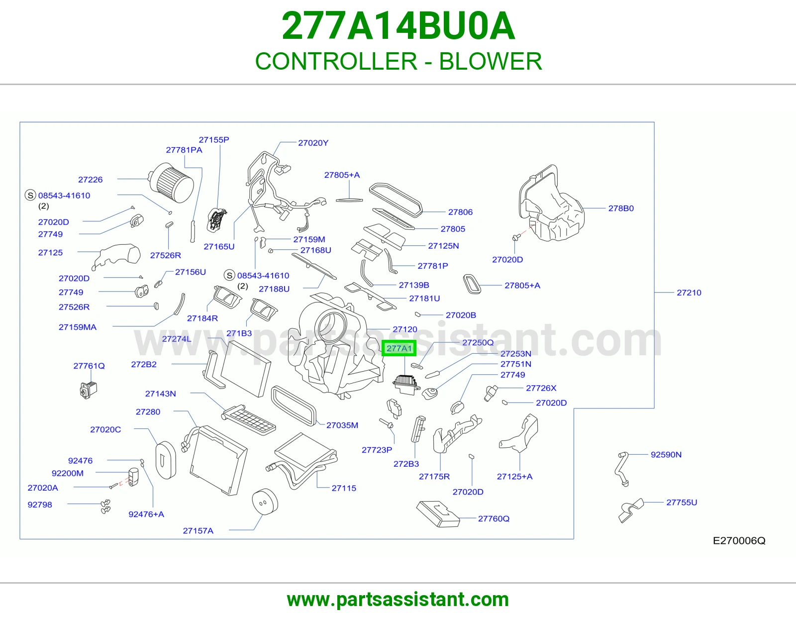 استنص مكيف 277A14BU0A