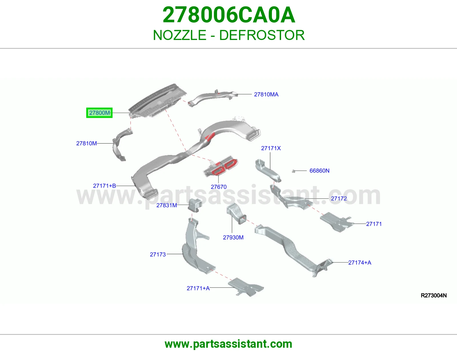 بخاخ مزيل ضباب 278006CA0A