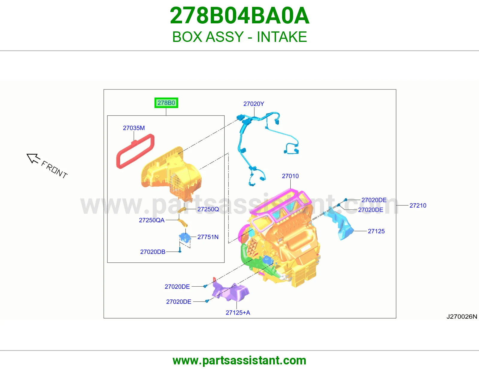 علبة سحب هواء كاملة 278B04BA0A
