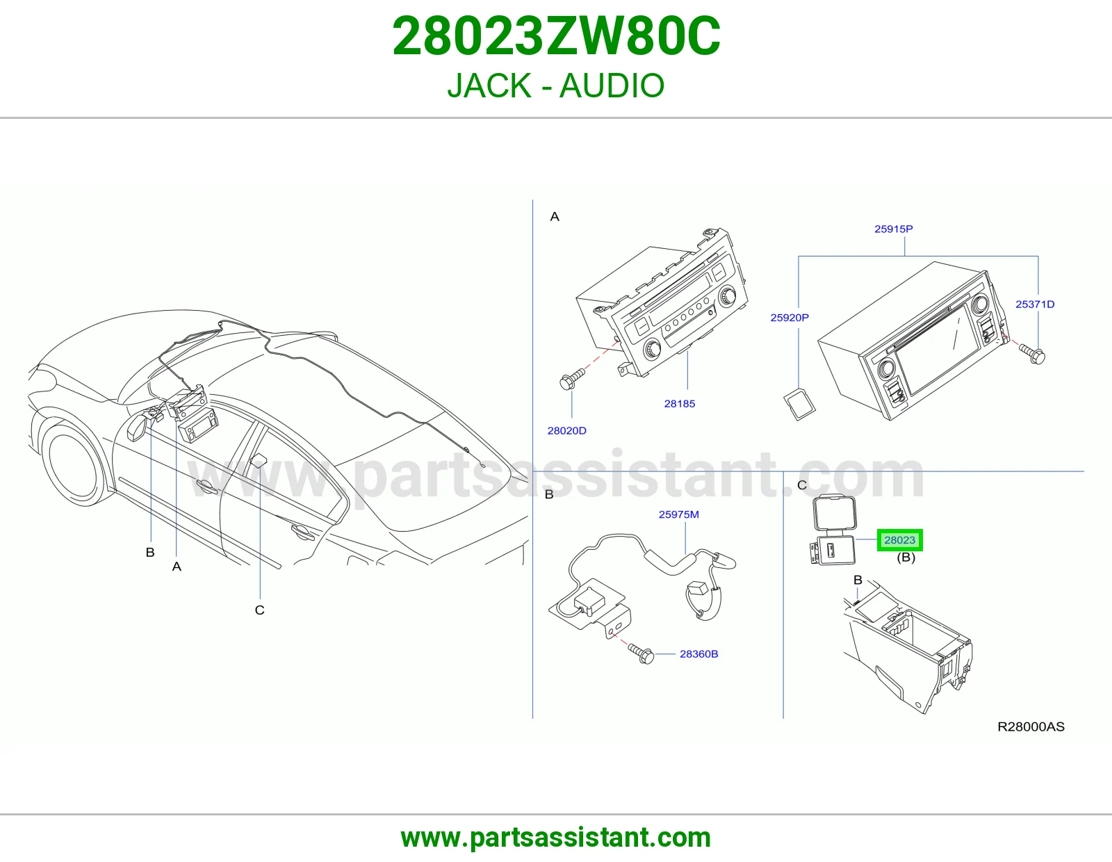 ونش مسجل 28023ZW80C