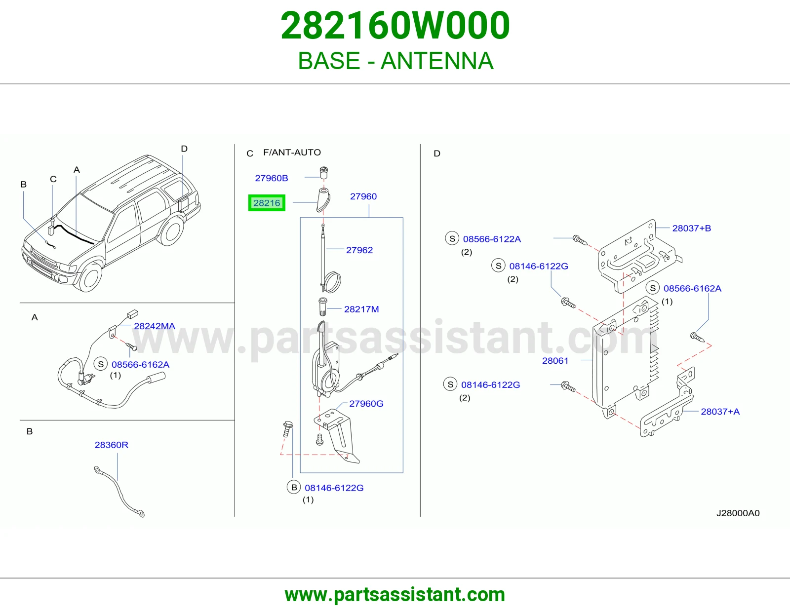 قاعدة انتل 282160W000