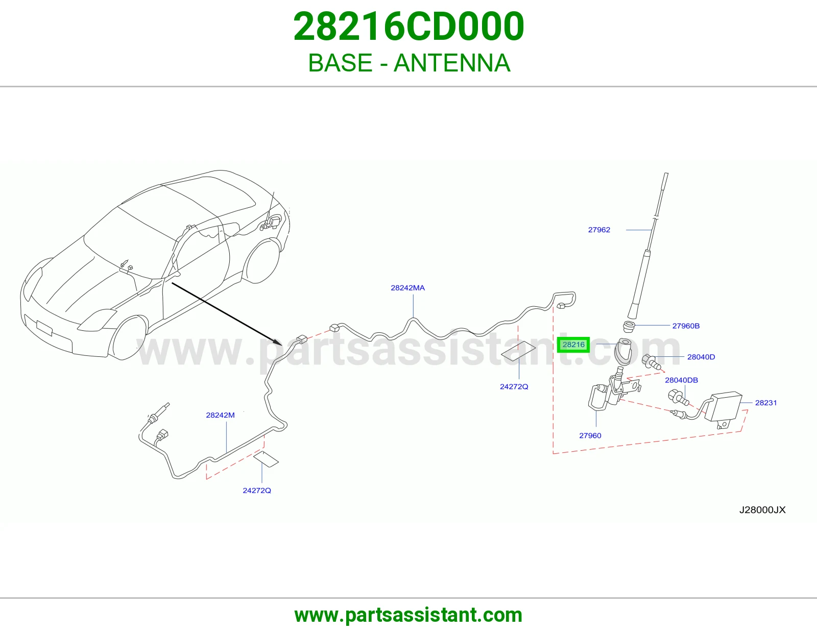 قاعدة انتل 28216CD000
