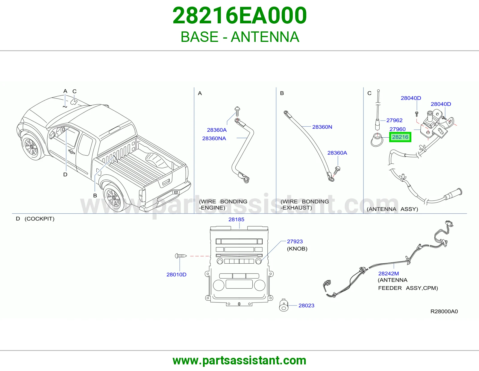 قاعدة انتل 28216EA000