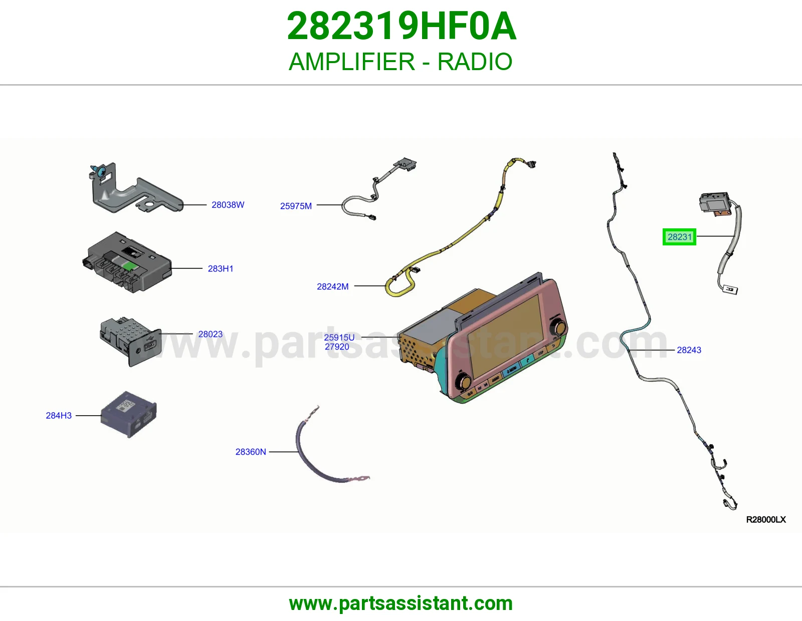 أمبلفاير راديو 282319HF0A