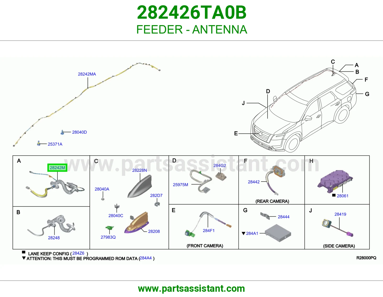 سلك تغذية انتل 282426TA0B