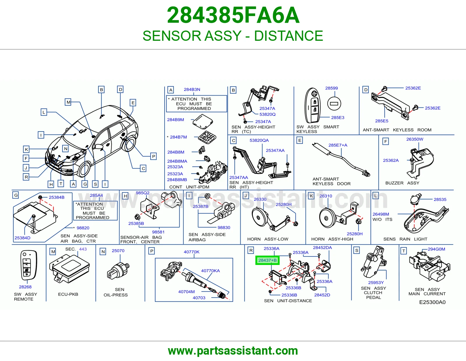 حساس مسافة كامل 284385FA6A