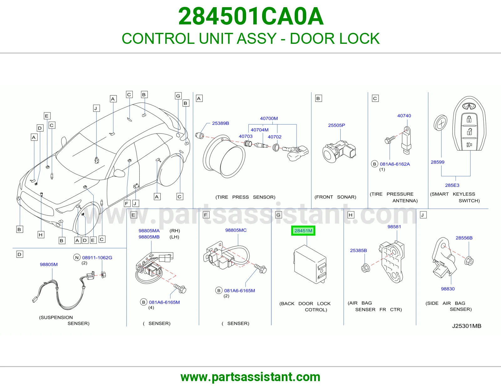 كمبيوتر قفل باب كامل 284501CA0A