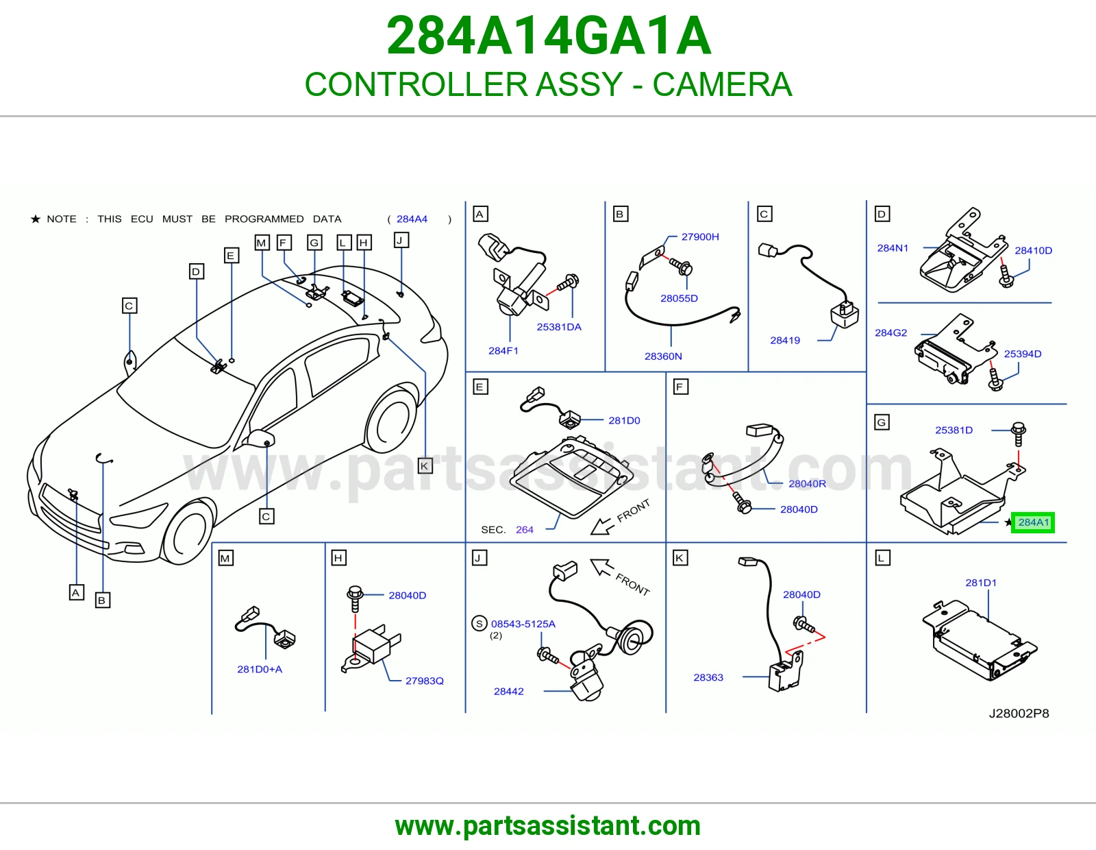كنترول كاميرا كامل 284A14GA1A