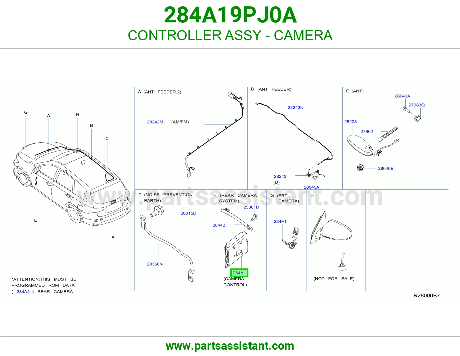 كنترول كاميرا كامل 284A19PJ0A