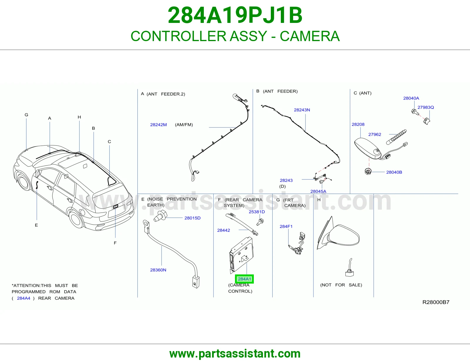 كنترول كاميرا كامل 284A19PJ1B