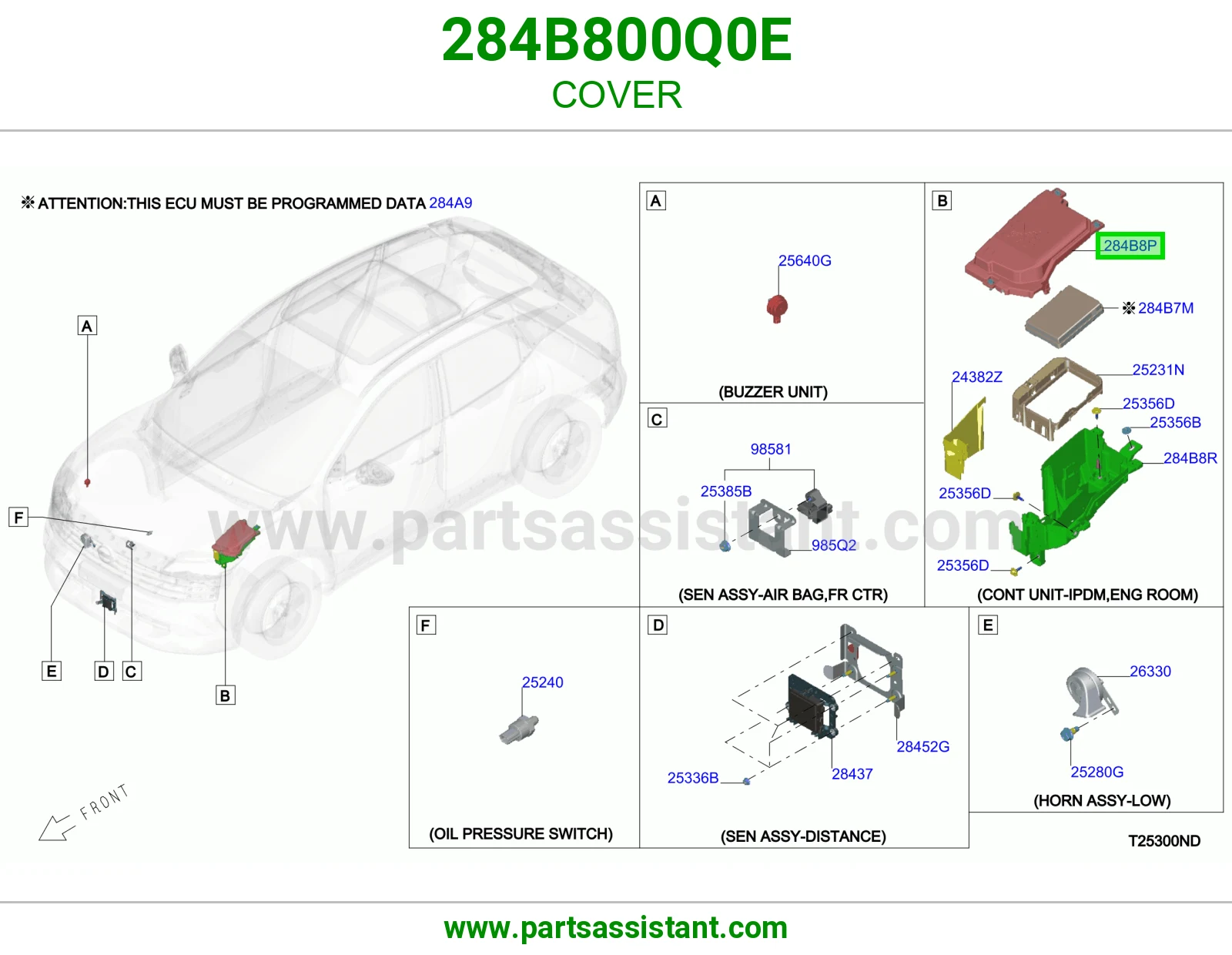 غطاء 284B800Q0E