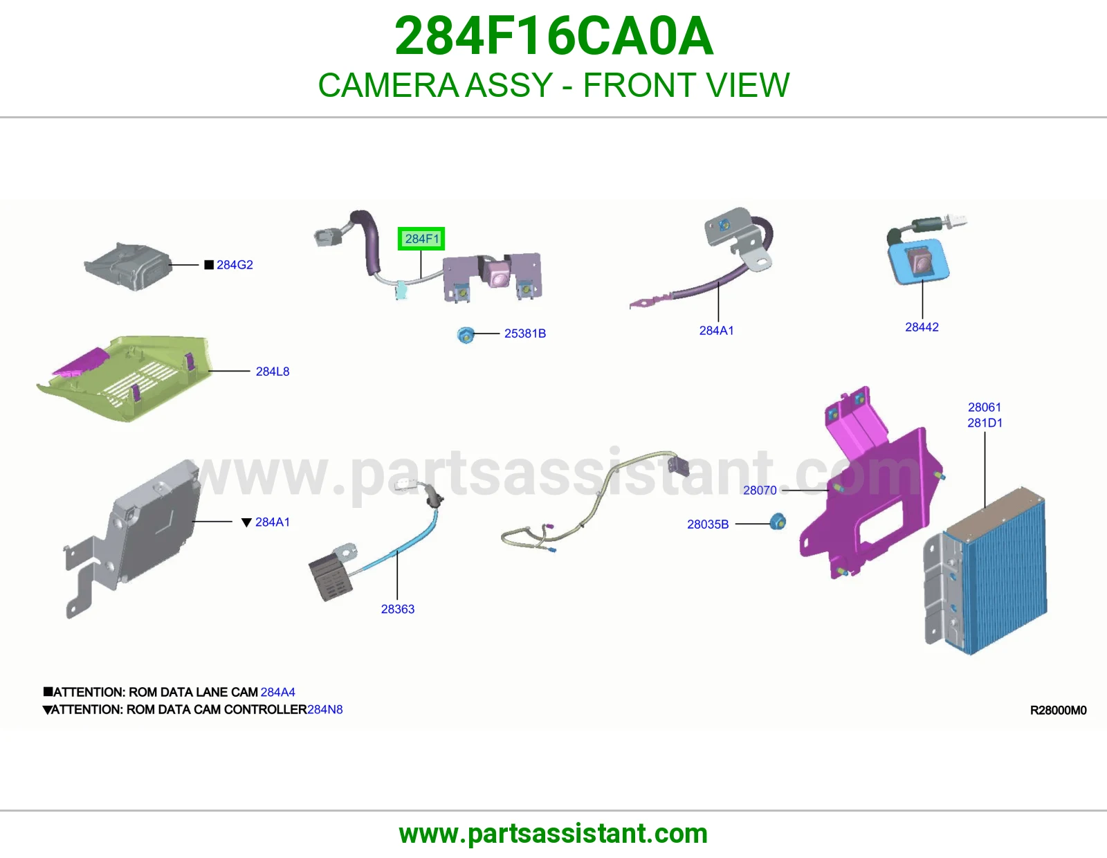 كاميرا رؤية أمامية كاملة 284F16CA0A