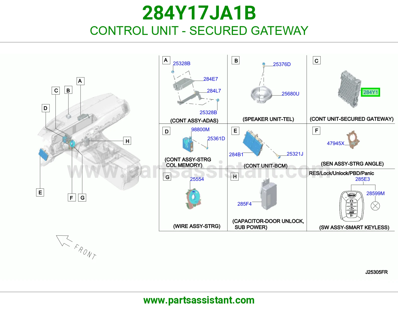 كمبيوتر بوابة أمان 284Y17JA1B