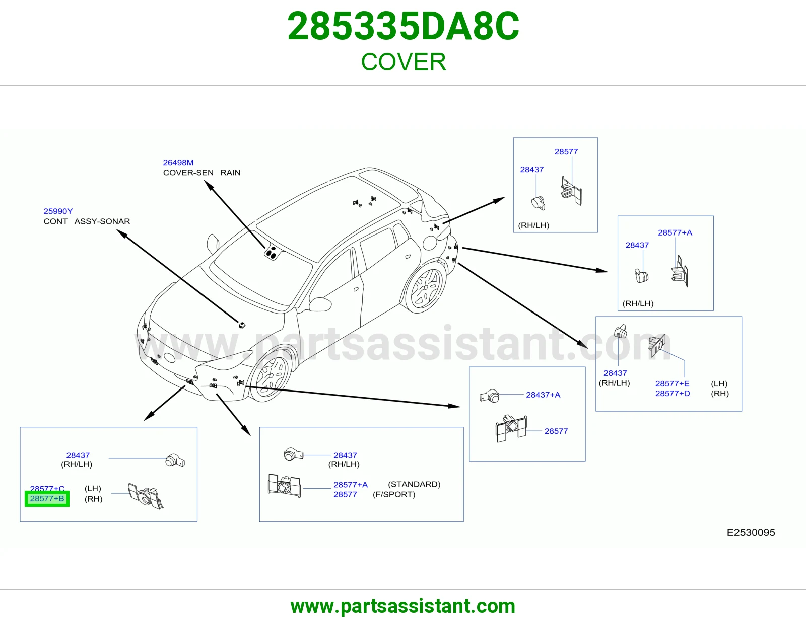 غطاء 285335DA8C