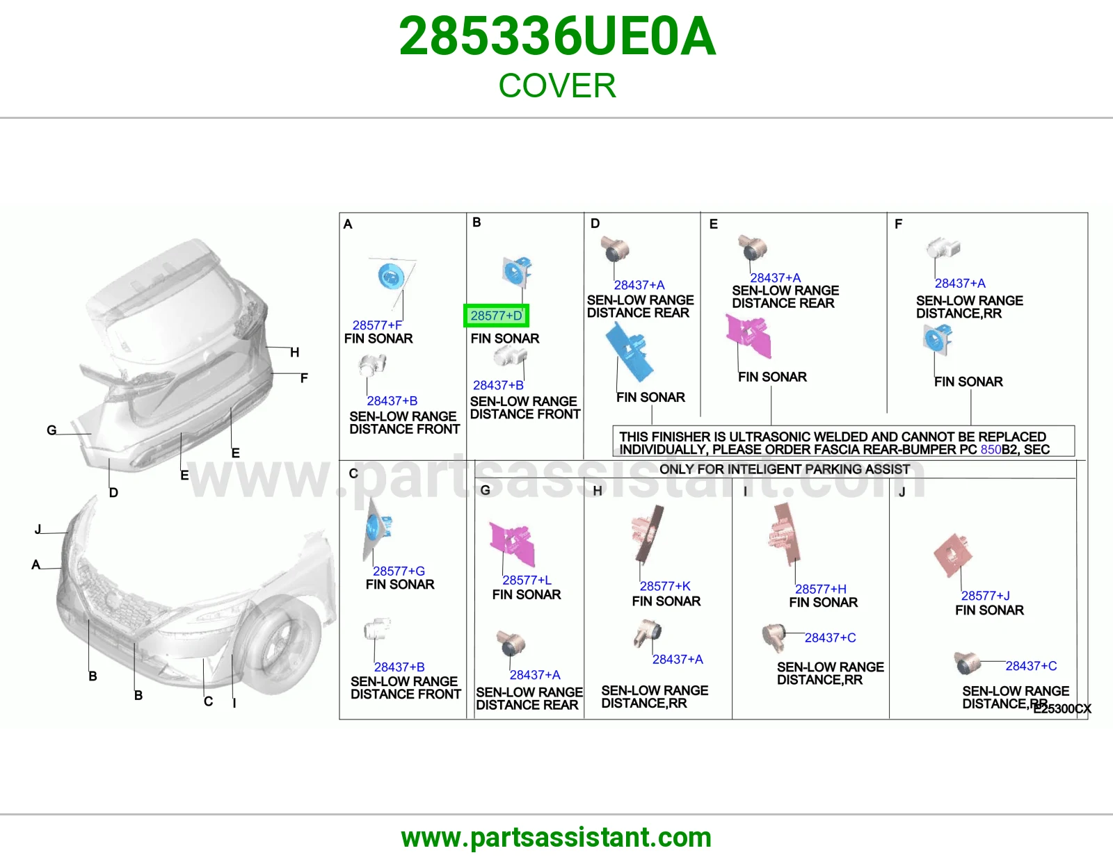 غطاء 285336UE0A