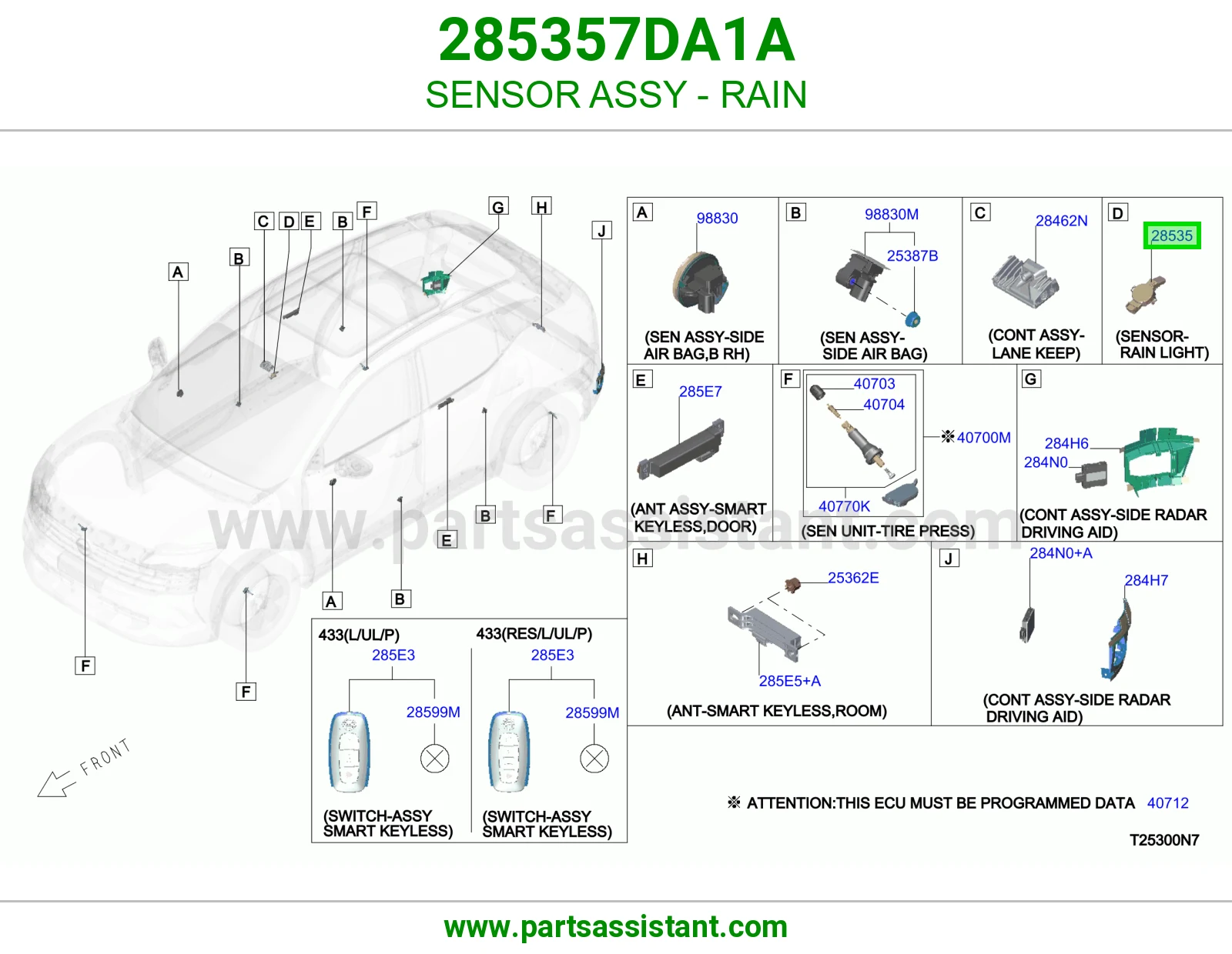 حساس مطر كامل 285357DA1A