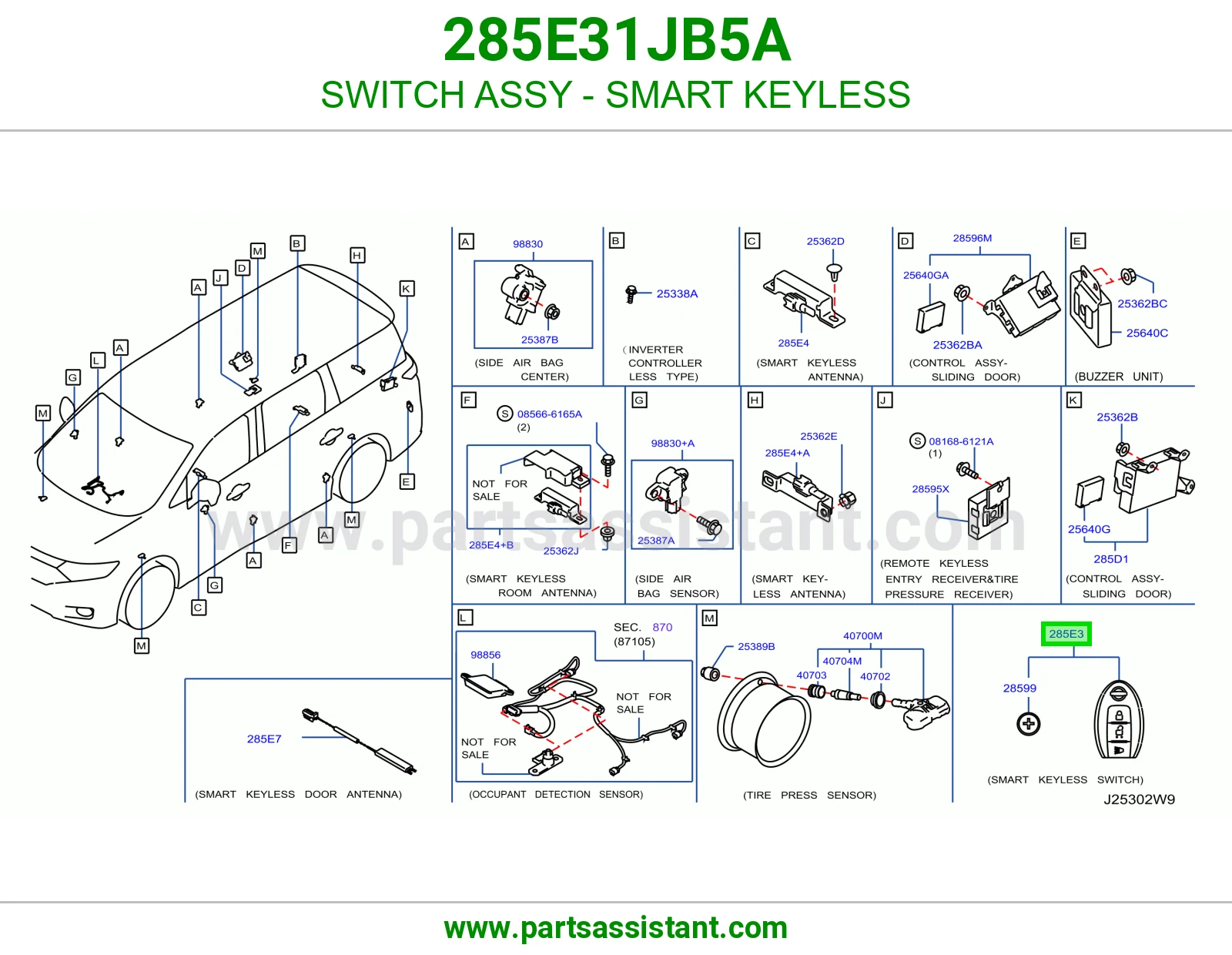ريموت كنترول 285E31JB5A
