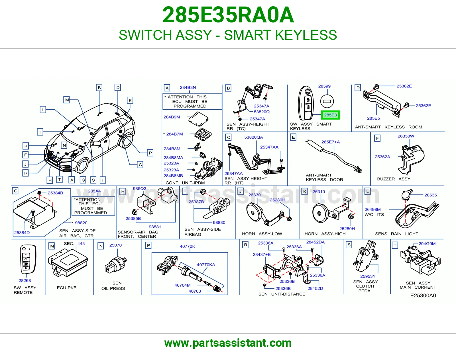 ريموت كنترول 285E35RA0A