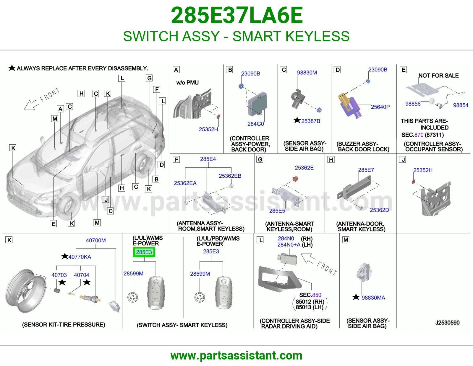 ريموت كنترول 285E37LA6E