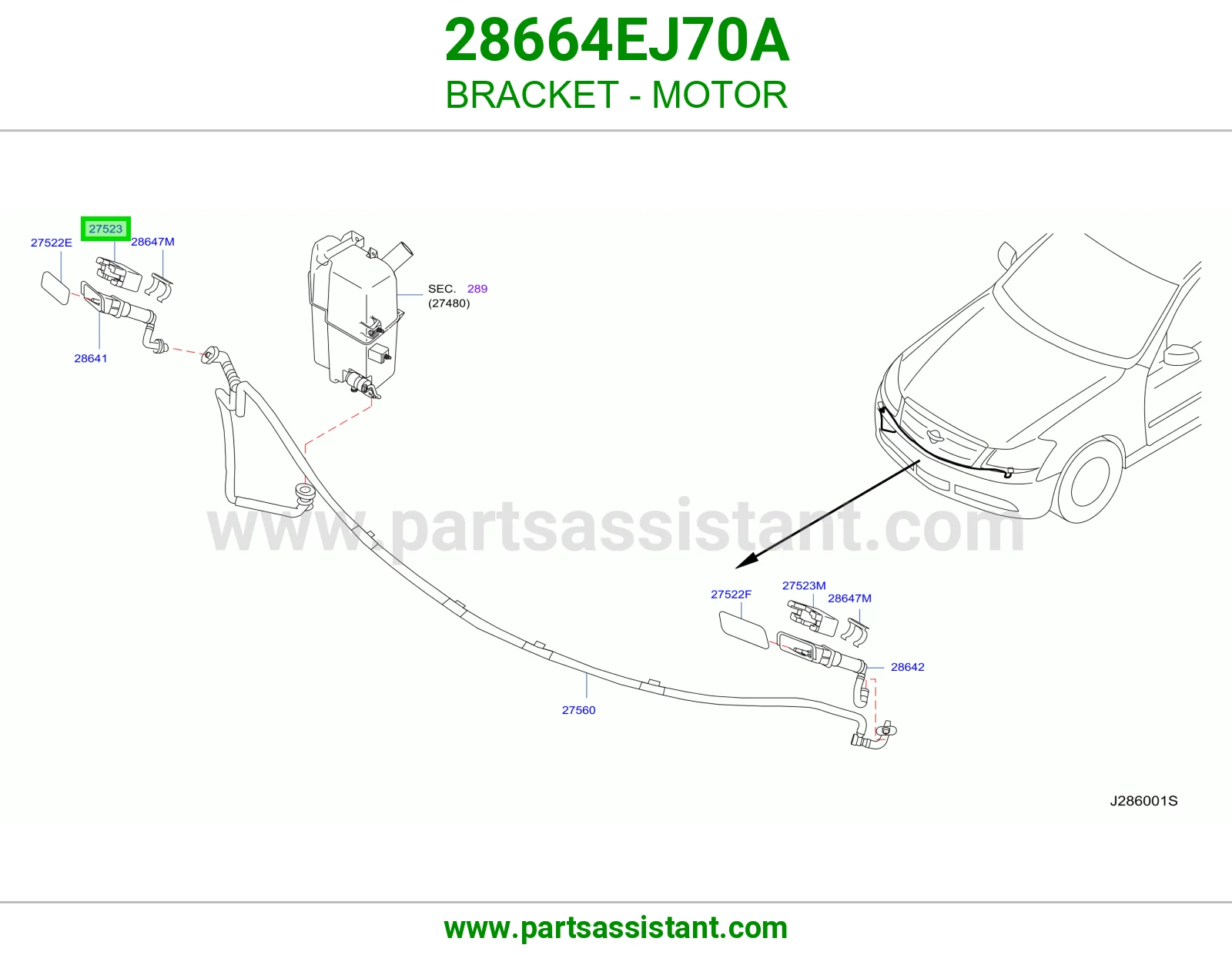 ديكور بخاخ شمعه 28664EJ70A