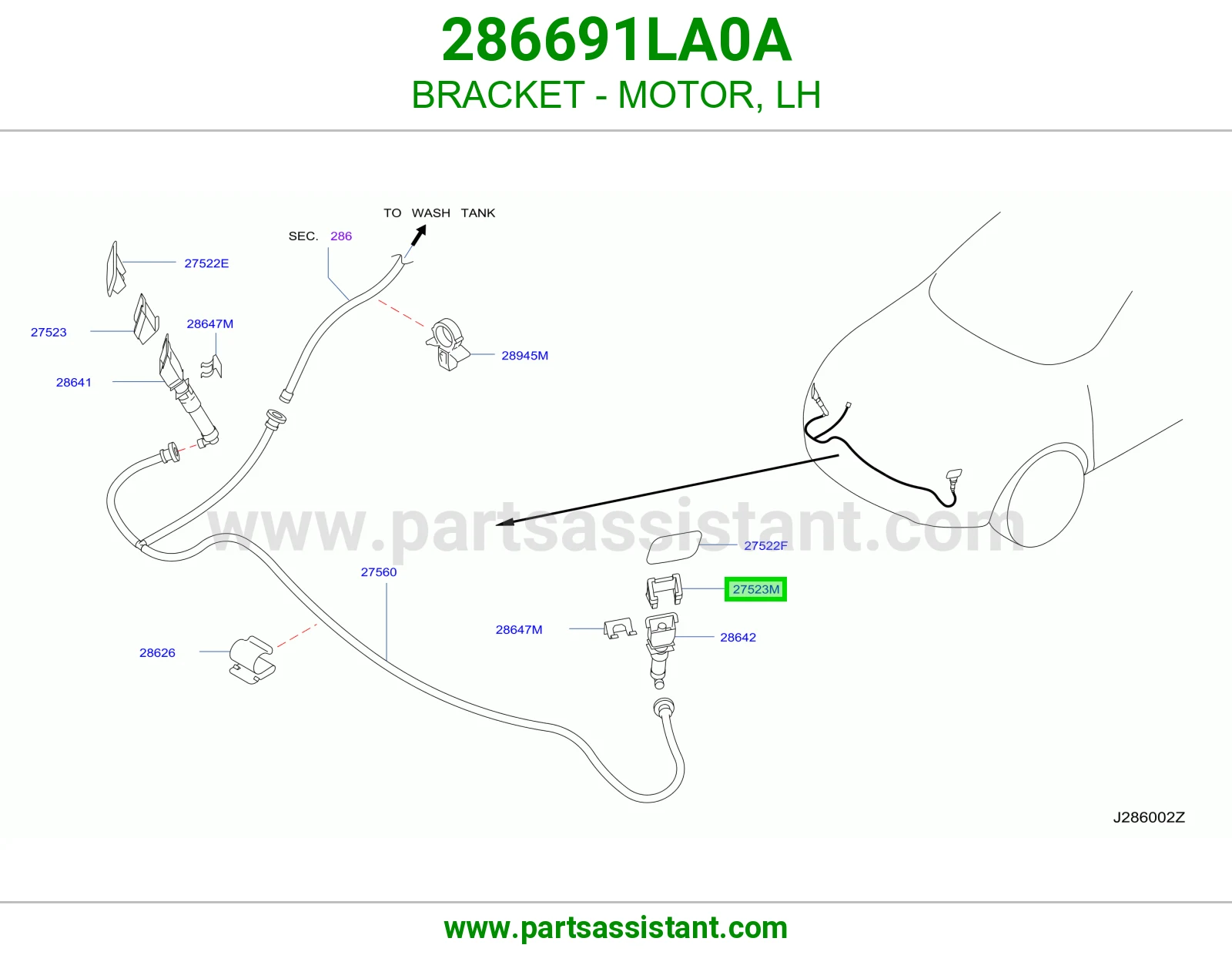 ديكور بخاخ شمعه يسار 286691LA0A