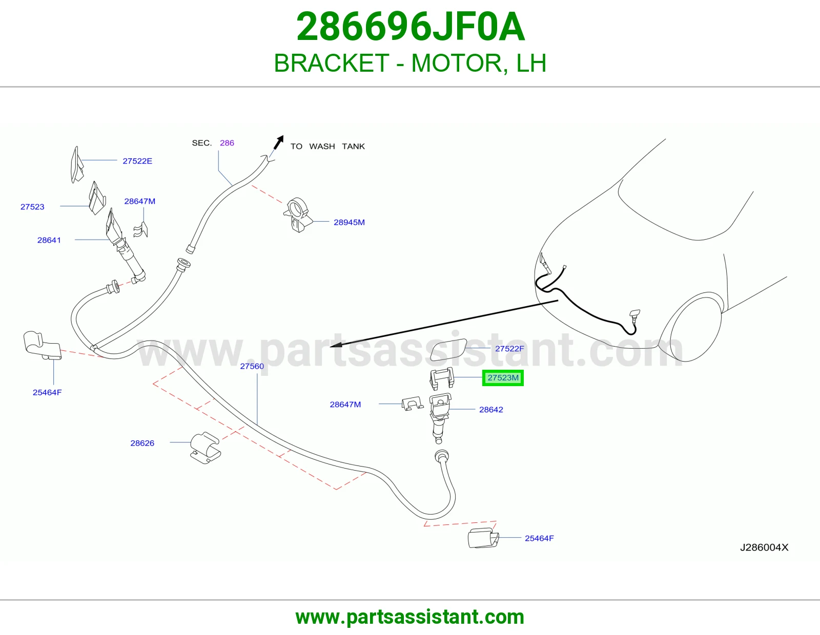 ديكور بخاخ شمعه يسار 286696JF0A