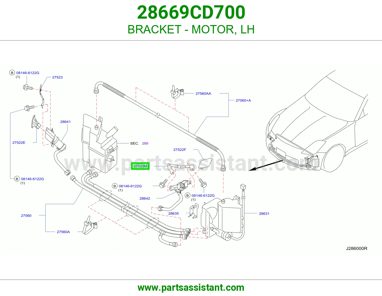 ديكور بخاخ شمعه يسار 28669CD700