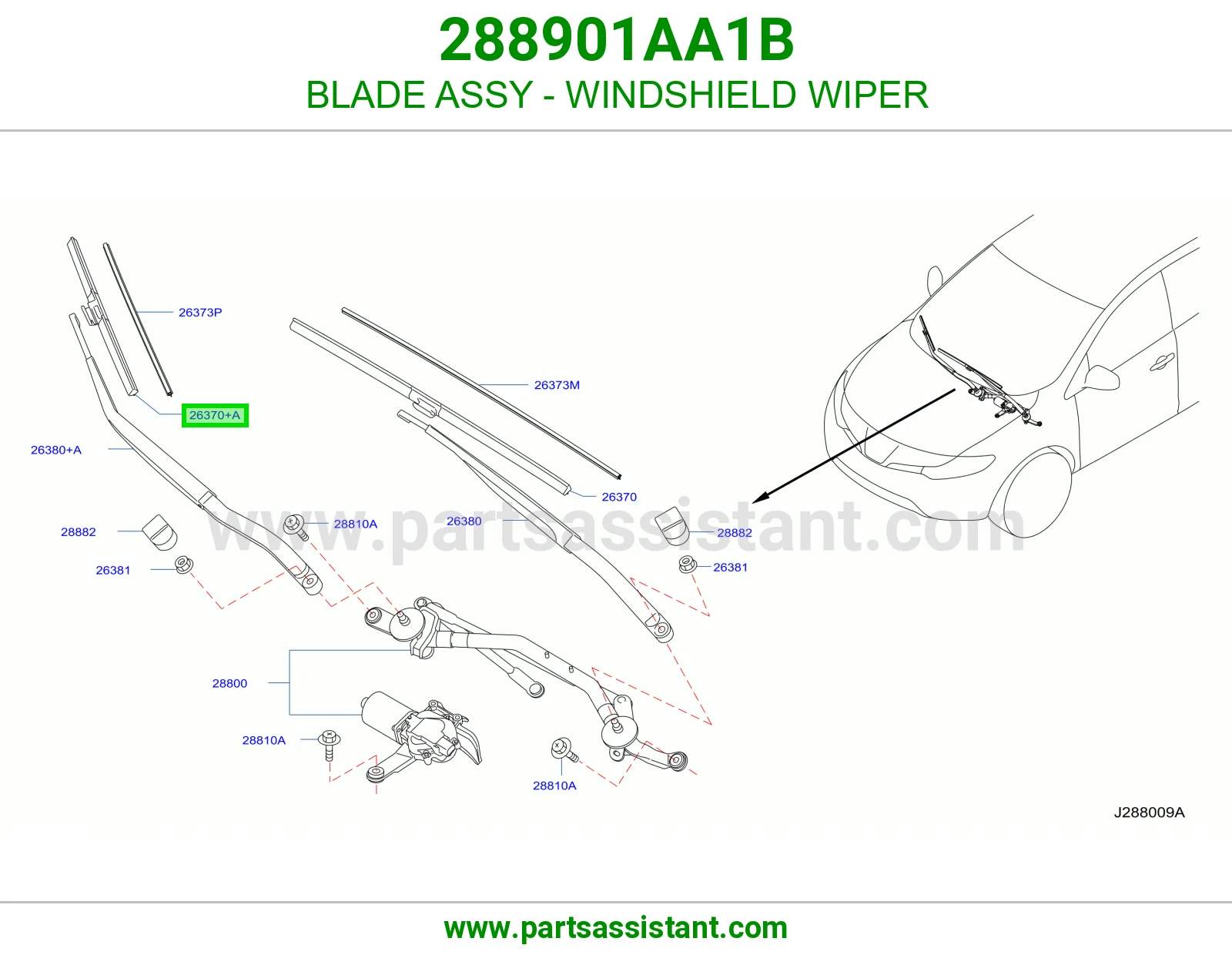 مساحه 288901AA1B