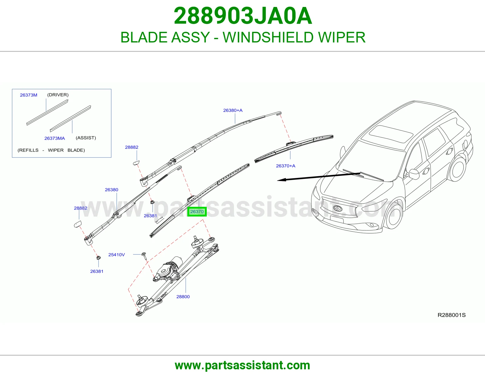 مساحه 288903JA0A