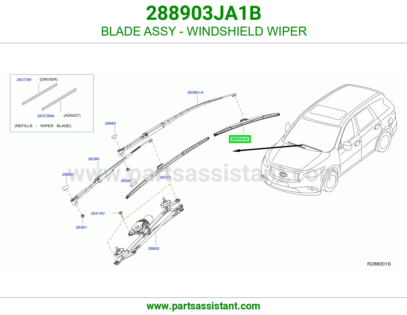 مساحه 288903JA1B