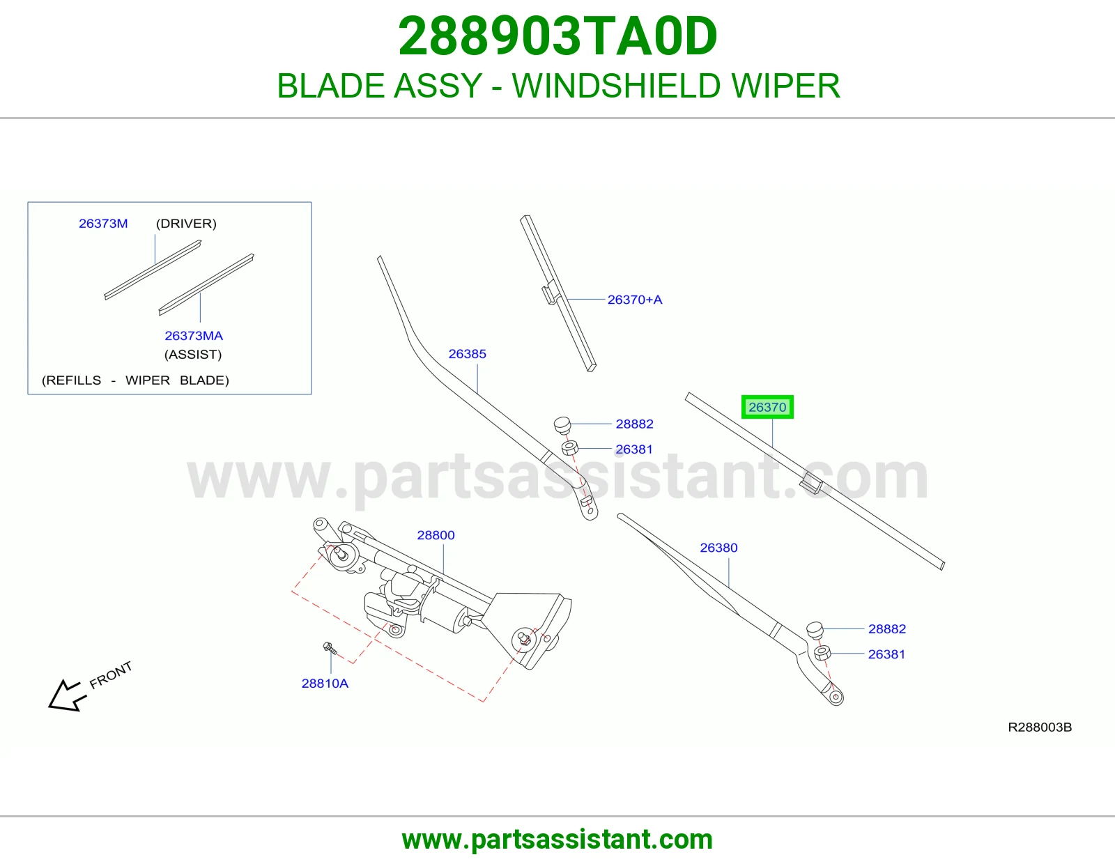 مساحه 288903TA0D