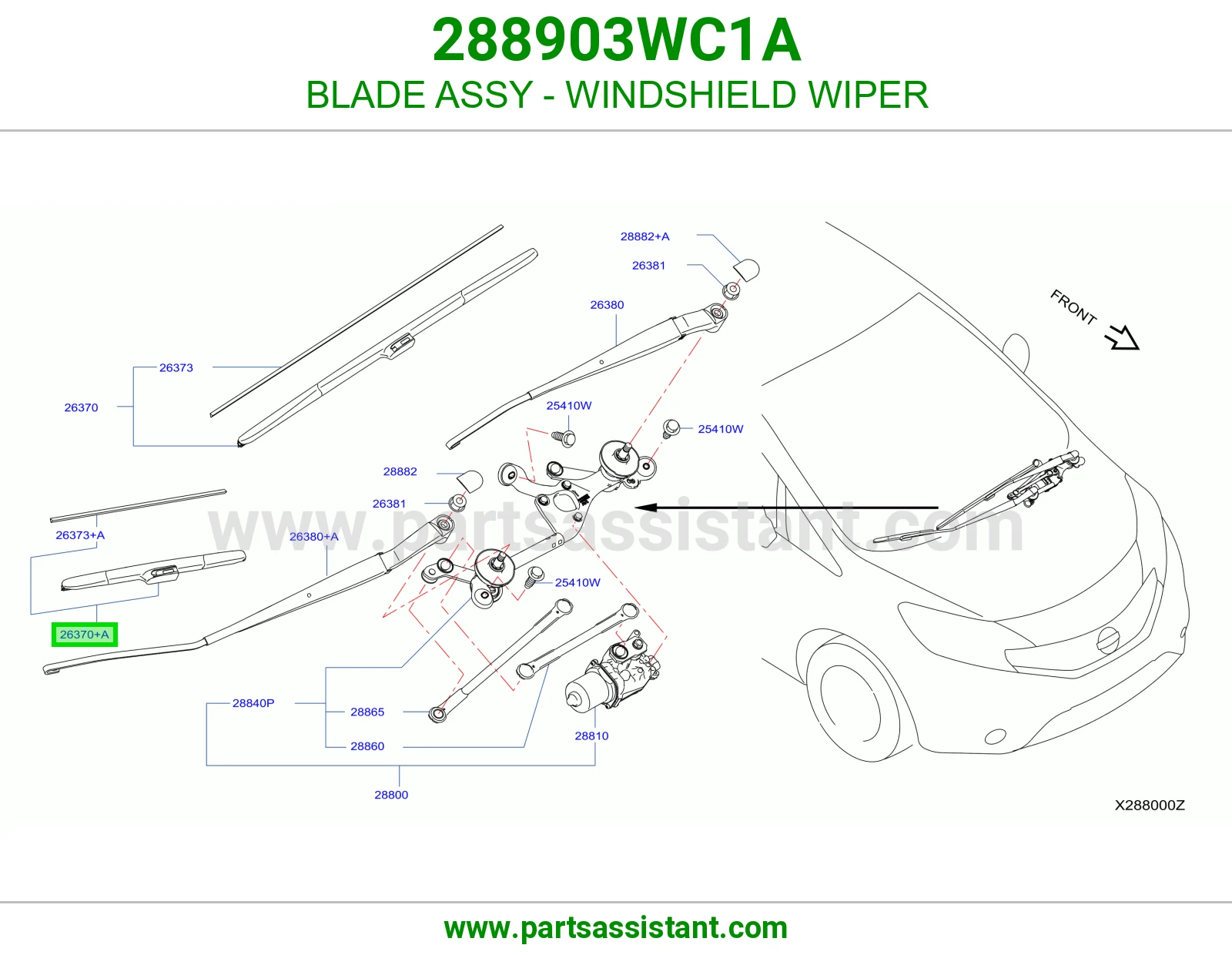 مساحه 288903WC1A
