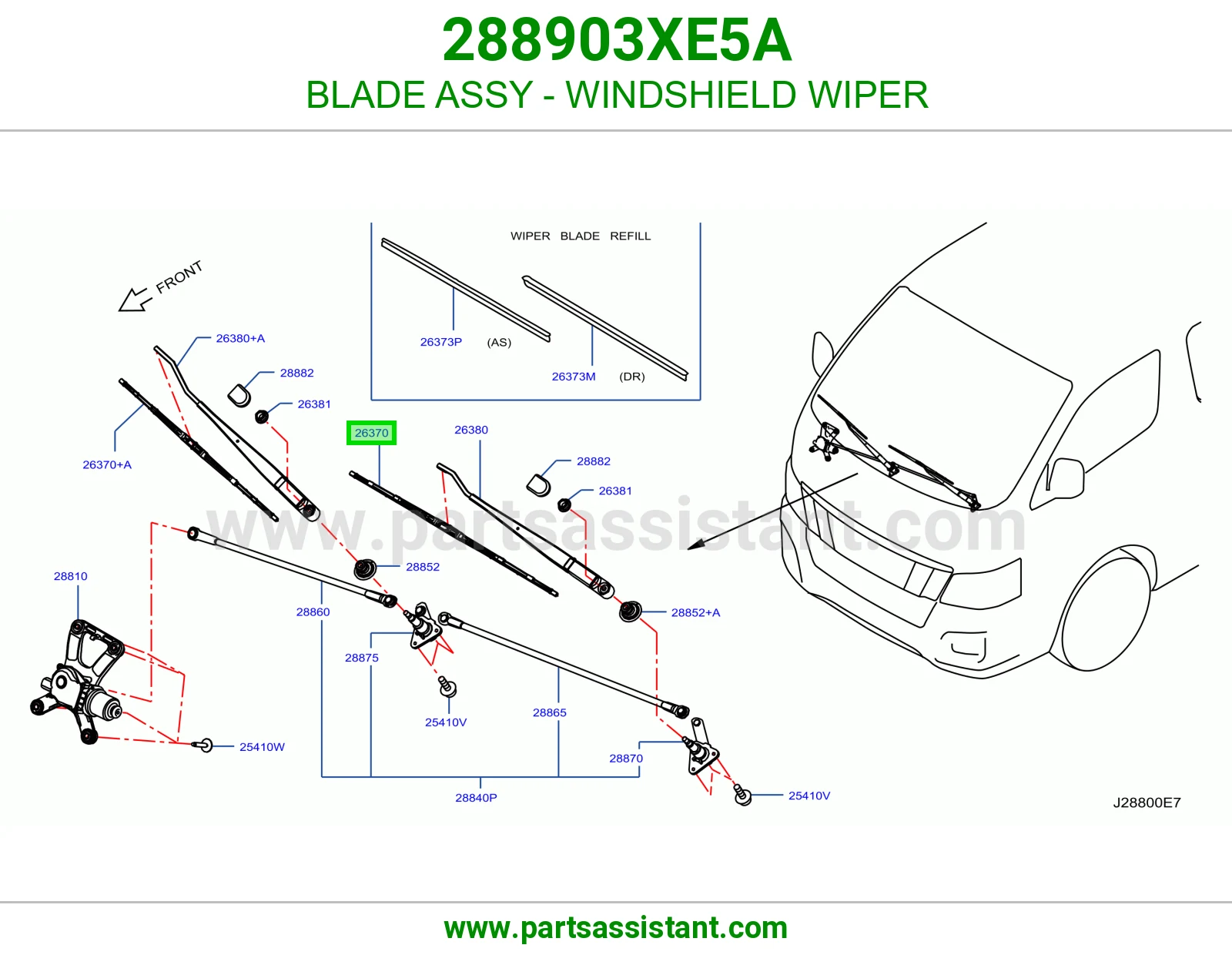 مساحه 288903XE5A