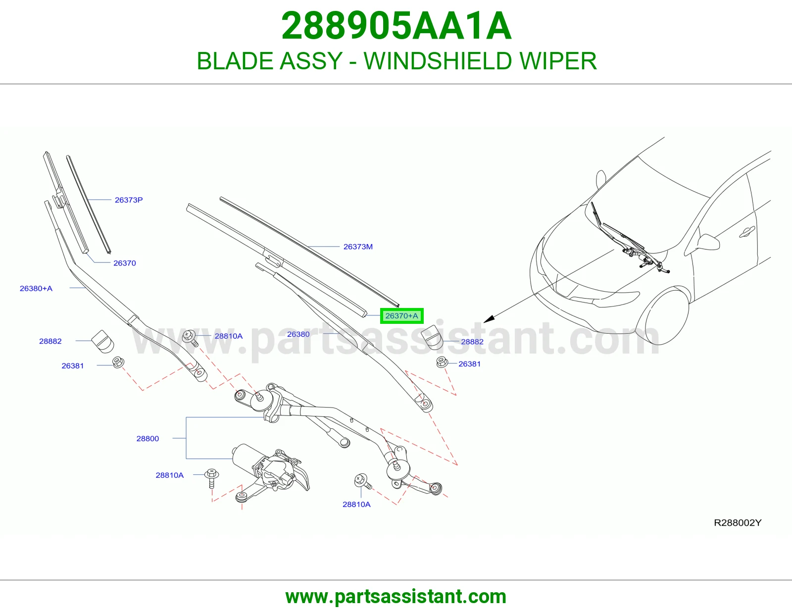 مساحه 288905AA1A