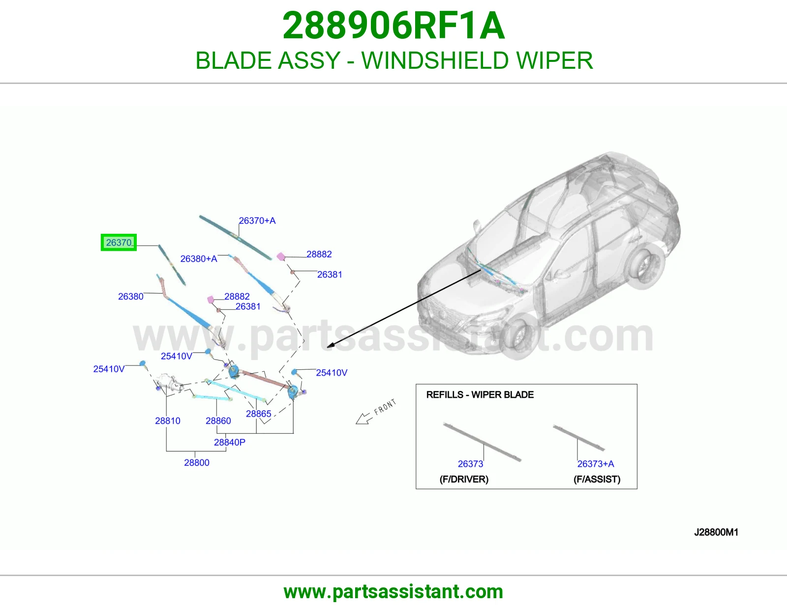 مساحه 288906RF1A