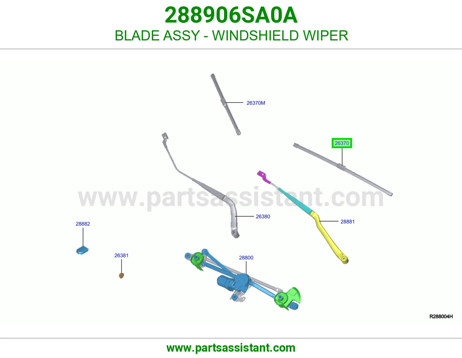 مساحه 288906SA0A