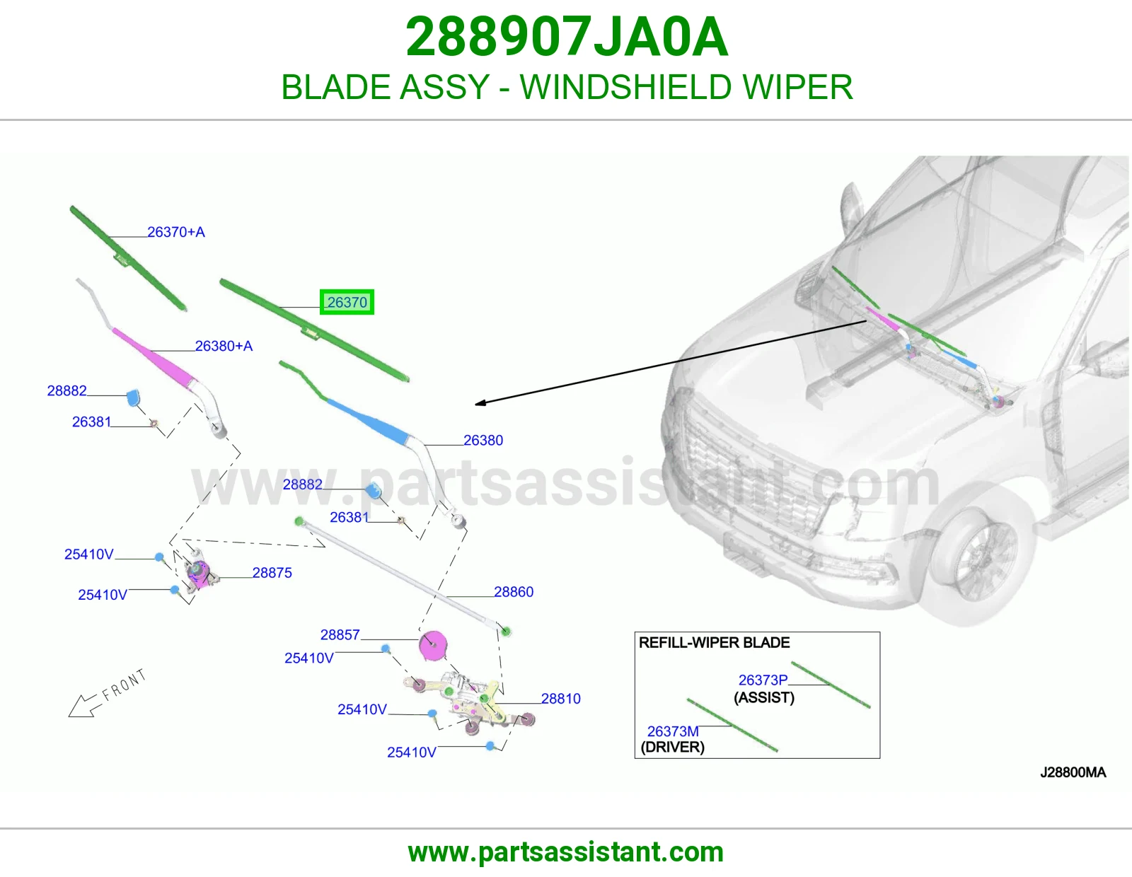 مساحه 288907JA0A